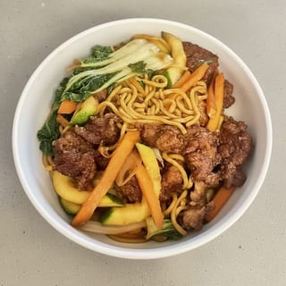 STIRFRY GARLIC NOODLES TRAY