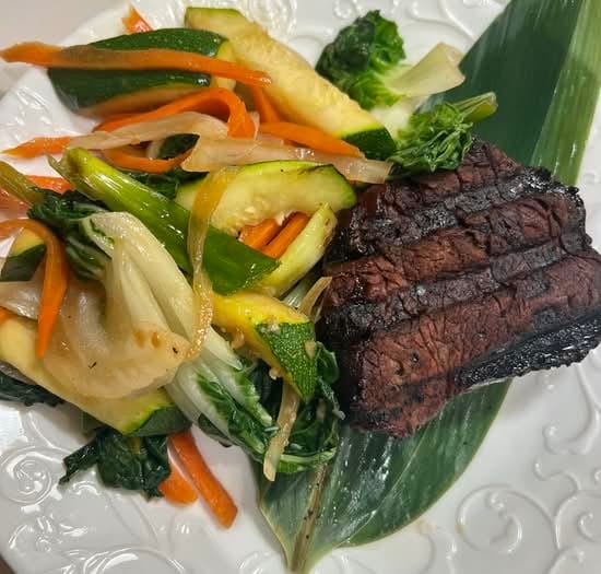 TERIYAKI FILET MIGNON.