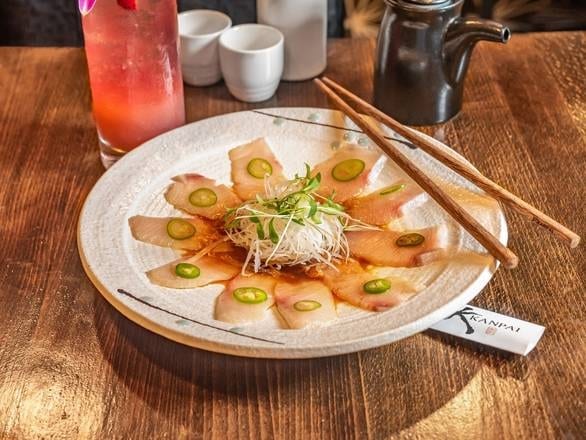 HAMACHI CHILLI CARPACCIO.